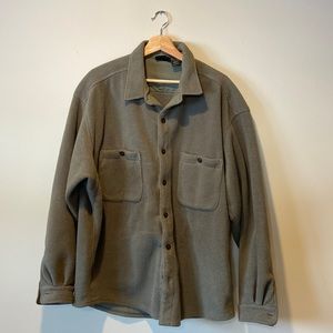Patagonia fleece button down sweater jacket, large